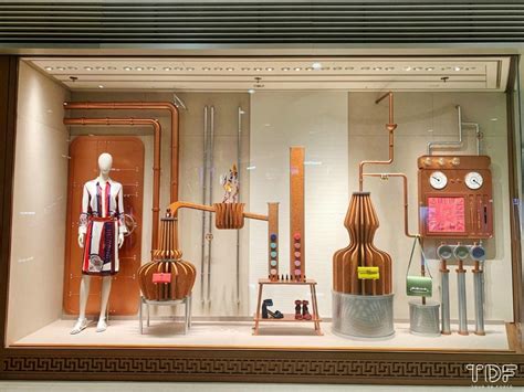 hermes display|hermes visual merchandising.